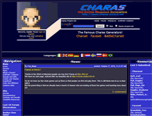 Tablet Screenshot of charas-project.net